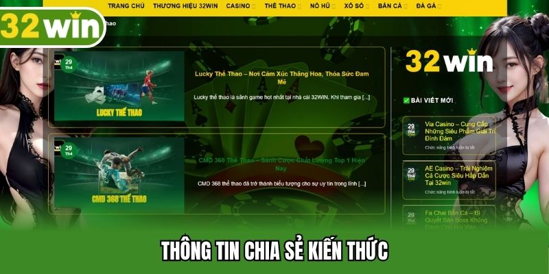 Thông tin chia sẻ kiến thức